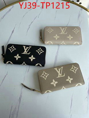 LV Bags(4A)-Wallet,ID: TP1215,$: 39USD