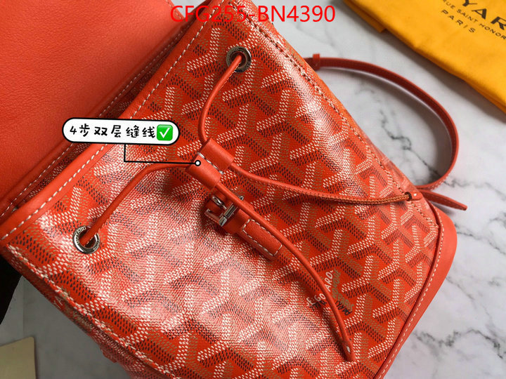 Goyard Bags(TOP)-Backpack-,ID: BN4390,$: 255USD