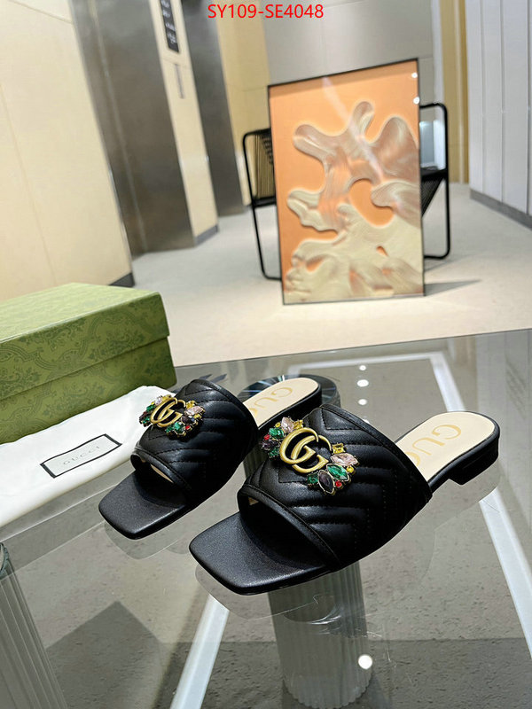 Women Shoes-Gucci,top grade , ID: SE4048,$: 109USD