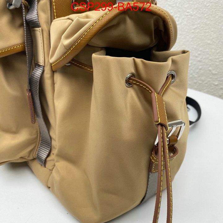 Prada Bags(4A)-Backpack-,the most popular ,ID: BA572,$: 299USD