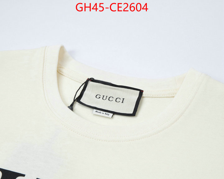 Clothing-Gucci,buy top high quality replica , ID: CE2604,$: 45USD