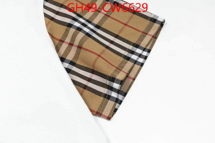 Clothing-Burberry,first top , ID: CW6629,$: 49USD