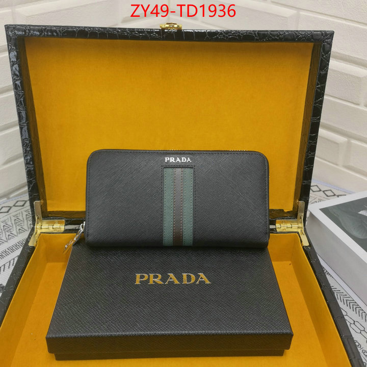 Prada Bags(4A)-Wallet,counter quality ,ID: TD1936,$: 49USD