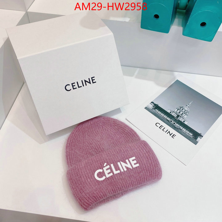 Cap (Hat)-Celine,buy first copy replica , ID: HW2958,$: 29USD