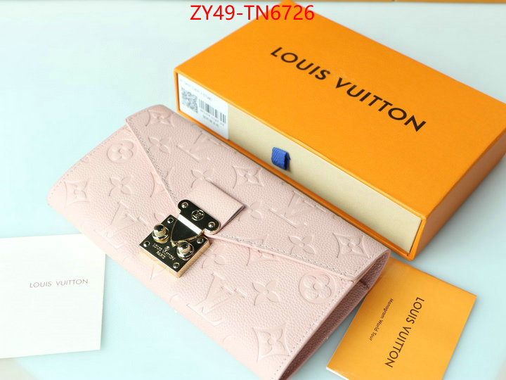 LV Bags(4A)-Wallet,ID: TN6726,$: 49USD