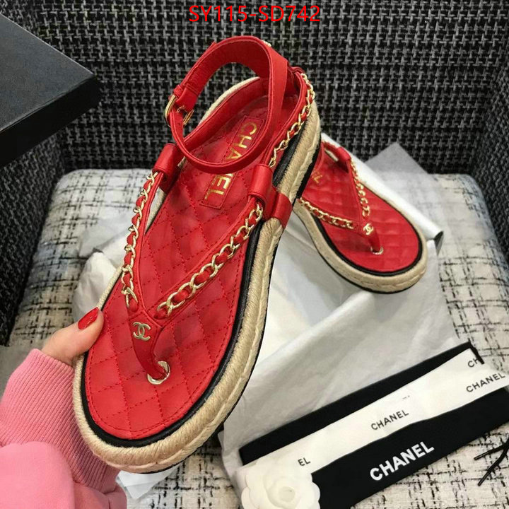 Women Shoes-Chanel,where quality designer replica , ID: SD742,$: 115USD