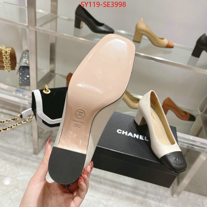 Women Shoes-Chanel,mirror quality , ID: SE3998,$: 119USD