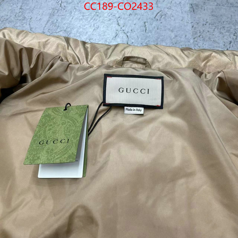 Down jacket Men-Gucci,quality replica , ID: CO2433,$: 189USD