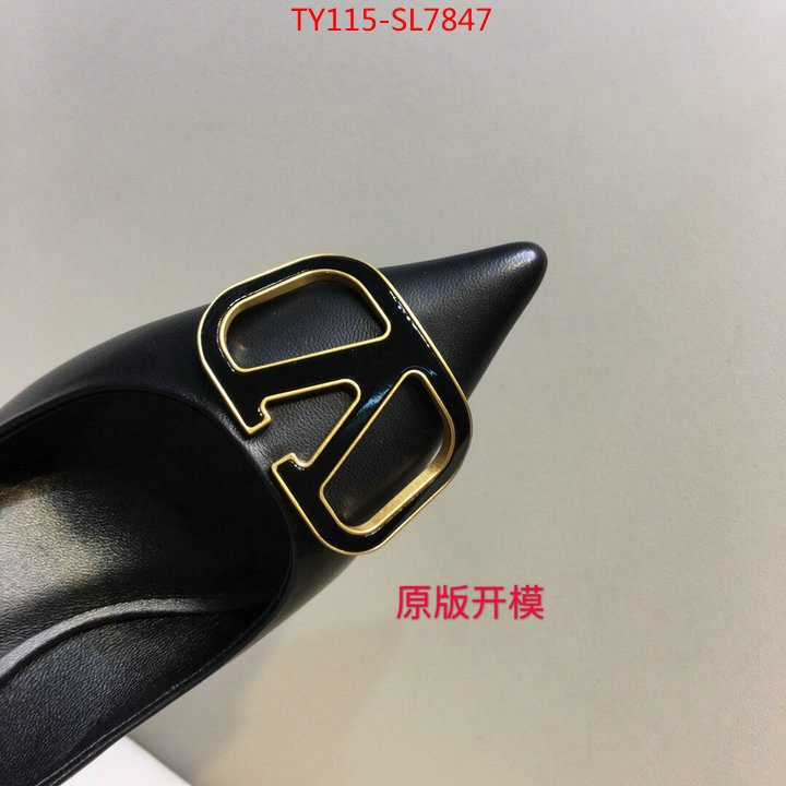 Women Shoes-Valentino,shop cheap high quality 1:1 replica , ID: SL7847,$: 115USD