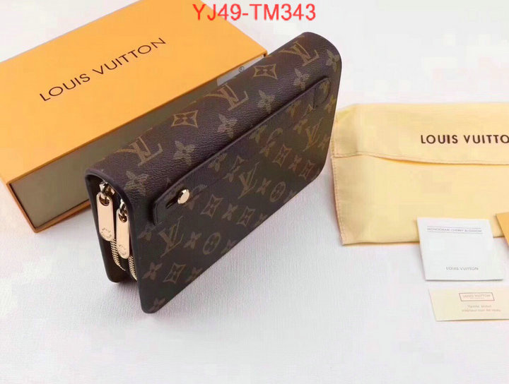 LV Bags(4A)-Wallet,ID: TM343,$:49USD