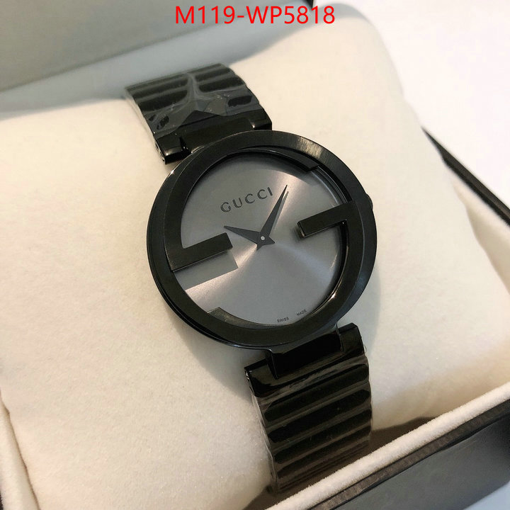 Watch(4A)-Gucci,cheap online best designer ,ID: WP5818,$: 119USD