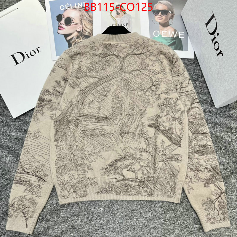 Clothing-Dior,how to find replica shop , ID: CO125,$: 115USD