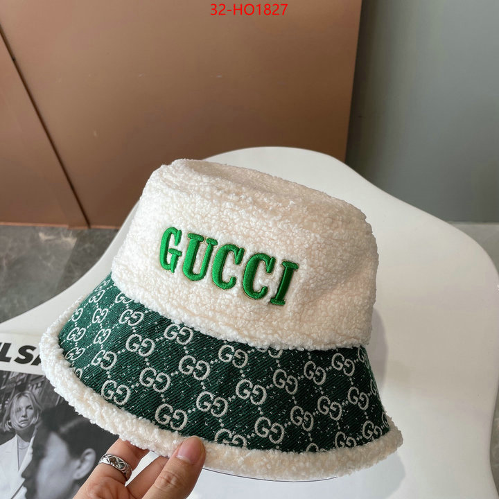 Cap (Hat)-Gucci,new designer replica , ID: HO1827,$: 32USD