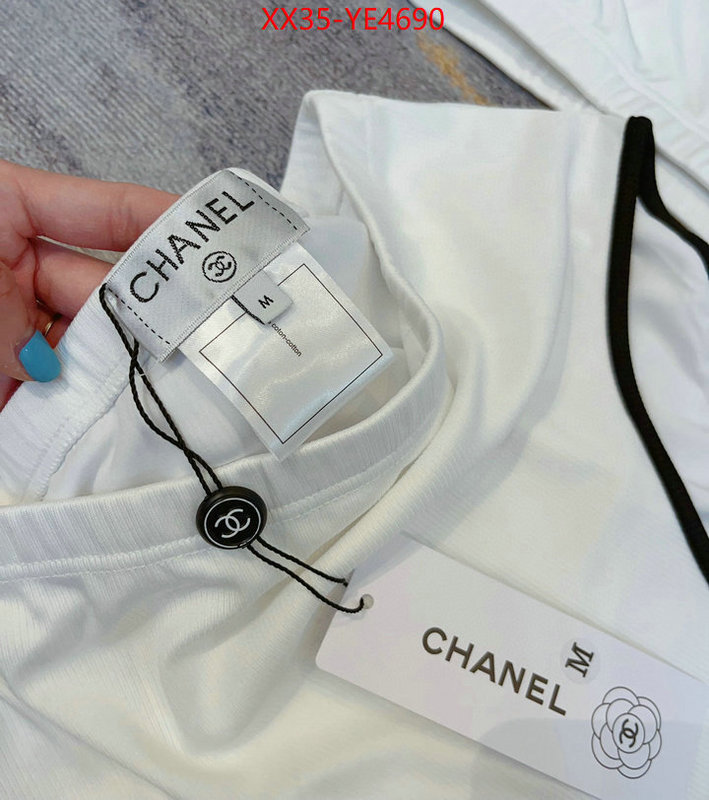 Swimsuit-Chanel,mirror copy luxury , ID: YE4690,$: 35USD