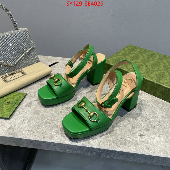 Women Shoes-Gucci,luxury fashion replica designers , ID: SE4029,$: 129USD