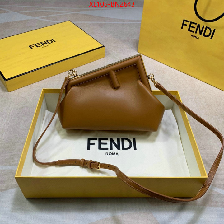 Fendi Bags(4A)-First Series-,wholesale 2023 replica ,ID: BN2643,$: 105USD