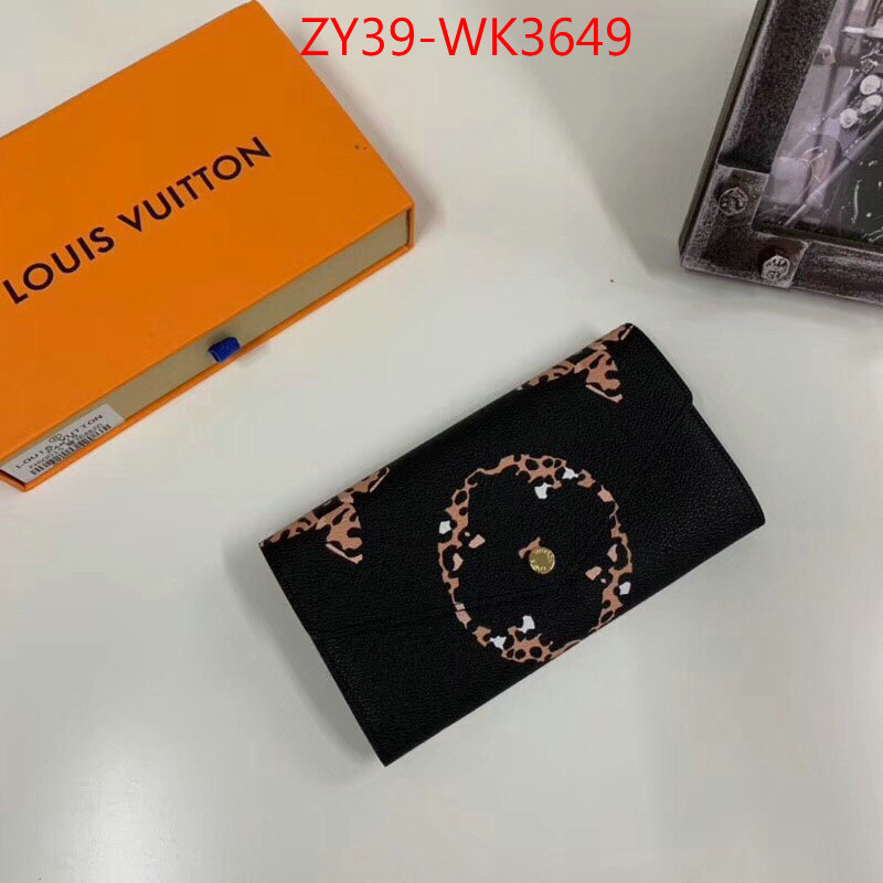 LV Bags(4A)-Wallet,ID: WK3649,$:39USD