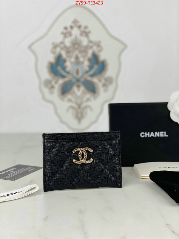 Chanel Bags(4A)-Wallet-,ID: TE3423,$: 59USD