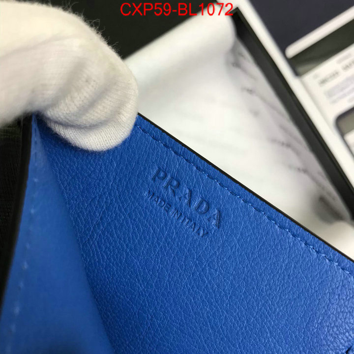 Prada Bags(TOP)-Wallet,ID: BL1072,$: 59USD