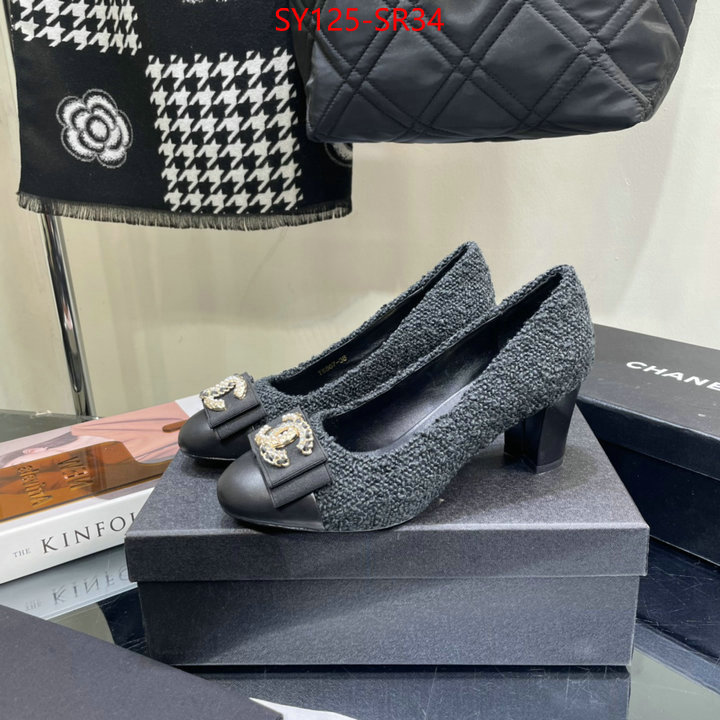 Women Shoes-Chanel,outlet 1:1 replica , ID: SR34,$: 125USD