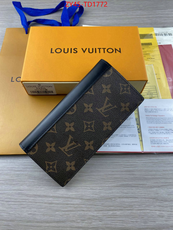 LV Bags(4A)-Wallet,ID: TD1772,$: 45USD