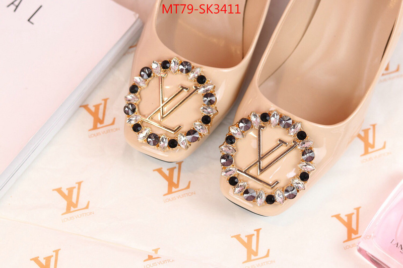 Women Shoes-LV,counter quality , ID: SK3411,$:79USD