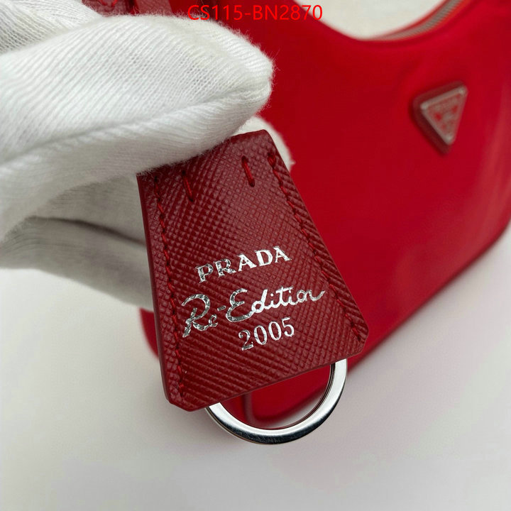 Prada Bags(TOP)-Re-Edition 2000,ID: BN2870,$: 115USD