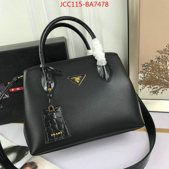 Prada Bags(4A)-Handbag-,where quality designer replica ,ID: BA7478,$: 115USD