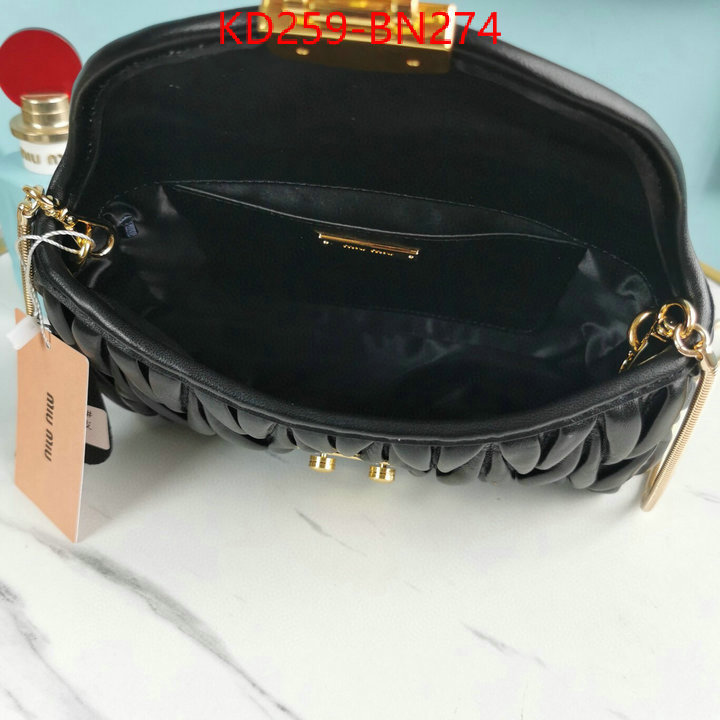 Miu Miu Bags(TOP)-Diagonal-,wholesale designer shop ,ID: BN274,$: 259USD