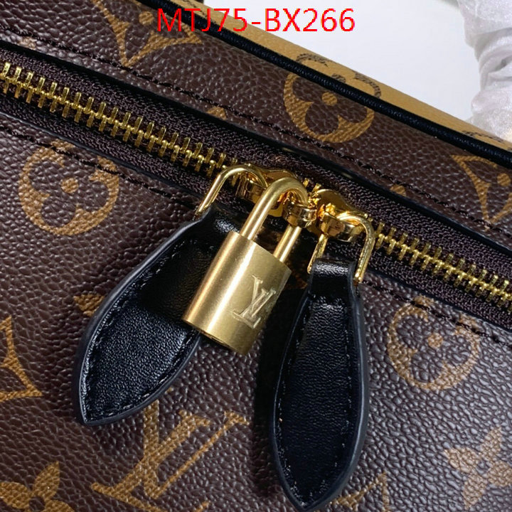 LV Bags(4A)-Vanity Bag-,wholesale ,ID: BX266,$: 75USD