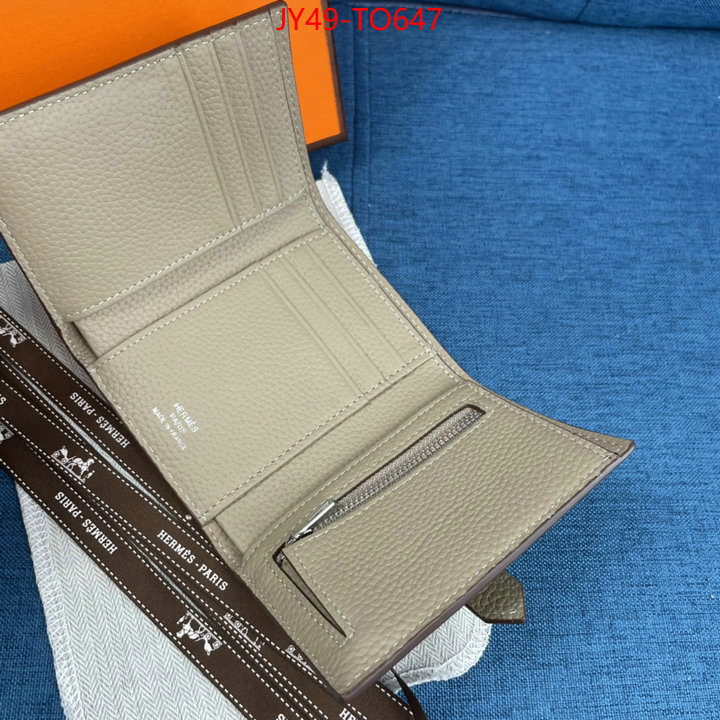 Hermes Bags(4A)-Wallet-,replica 1:1 high quality ,ID: TO647,$: 49USD