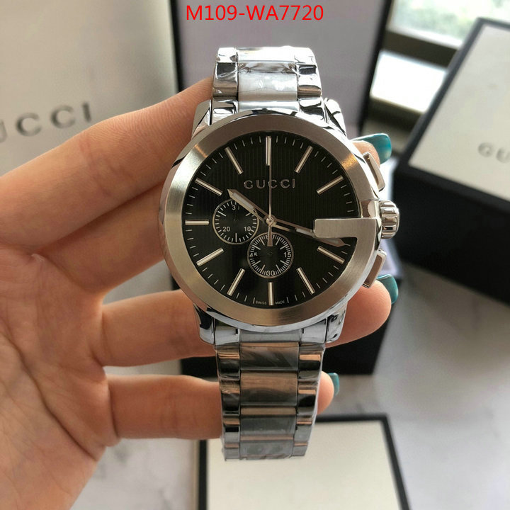 Watch(4A)-Gucci,how to buy replica shop ,ID: WA7720,$: 109USD