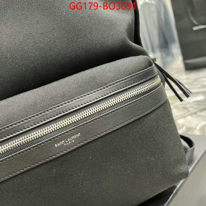 YSL Bag(TOP)-Backpack-,ID: BO3091,$: 179USD