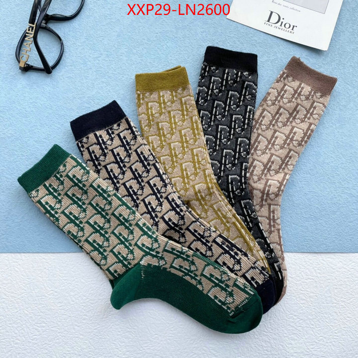 Sock-Dior,where can i buy the best 1:1 original , ID: LN2600,$: 29USD