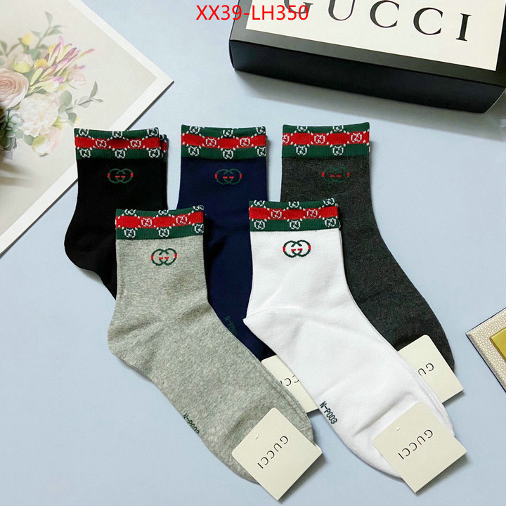 Sock-Gucci,fake high quality , ID:LH350,$: 39USD