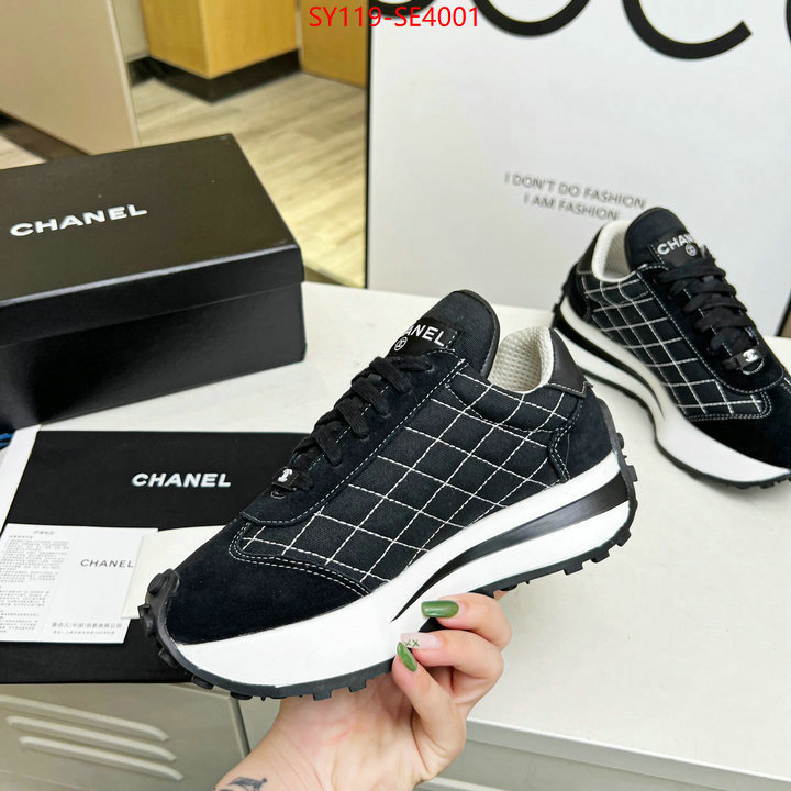 Women Shoes-Chanel,replica shop , ID: SE4001,$: 119USD