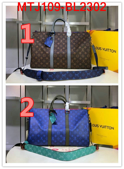 LV Bags(4A)-Keepall BandouliRe 45-50-,brand designer replica ,ID：BL2302,$:109USD