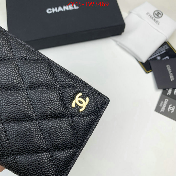 Chanel Bags(4A)-Wallet-,ID: TW3469,$: 45USD