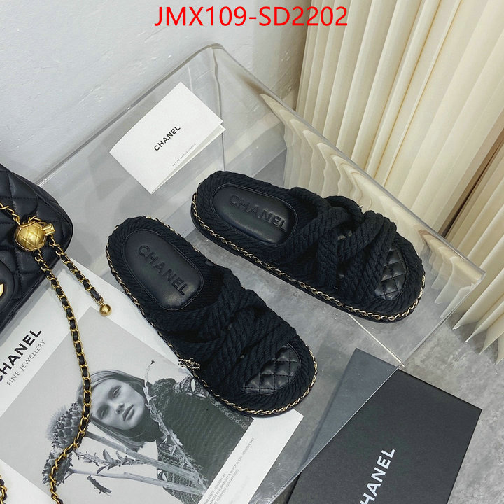 Women Shoes-Chanel,wholesale 2023 replica , ID: SD2202,$: 109USD