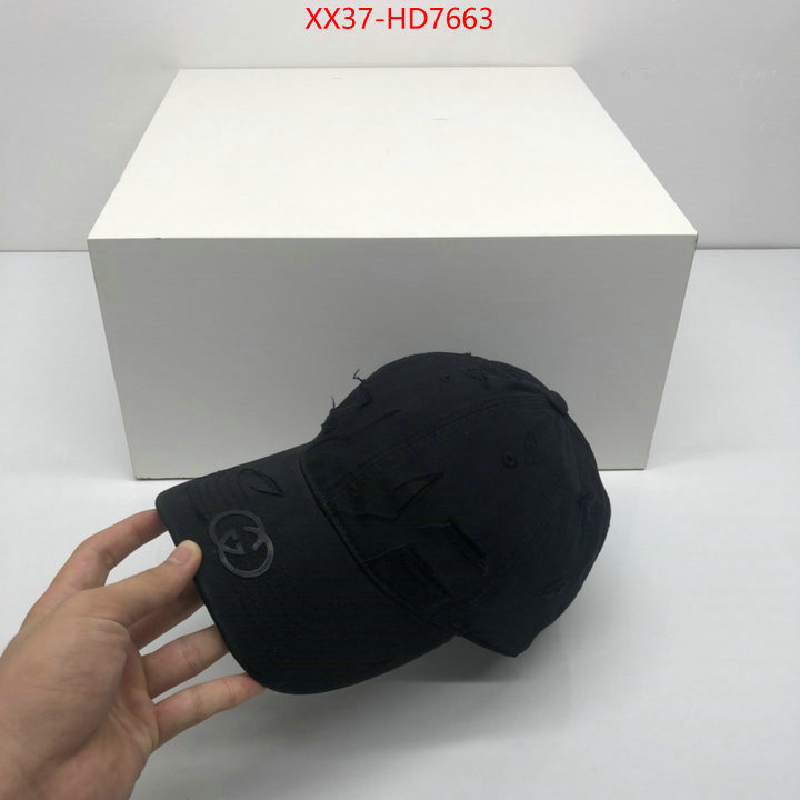 Cap (Hat)-Gucci,shop cheap high quality 1:1 replica , ID: HD7663,$: 37USD