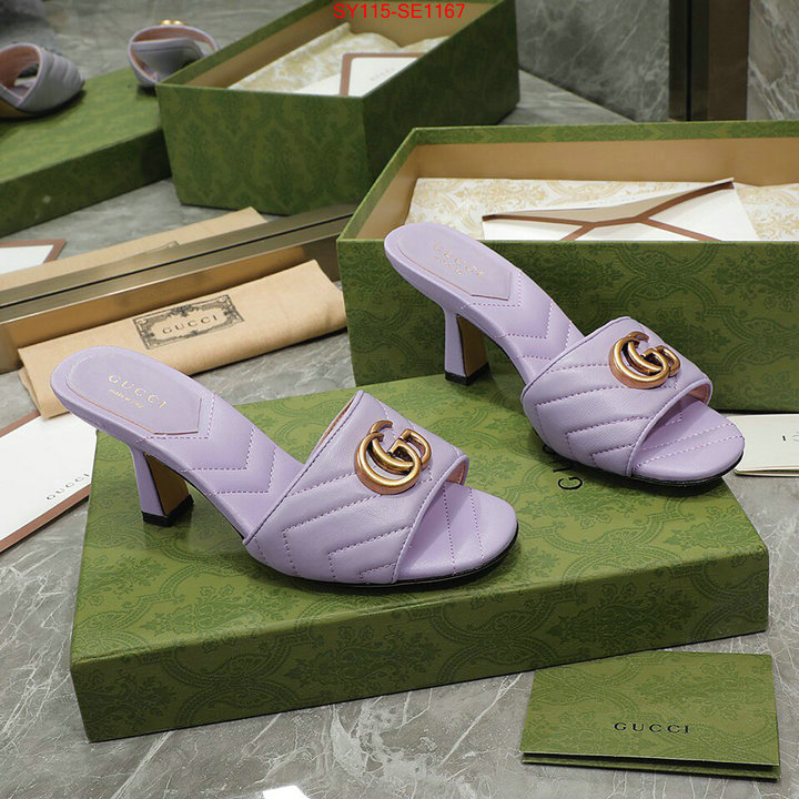 Women Shoes-Gucci,replica how can you , ID: SE1167,$: 115USD