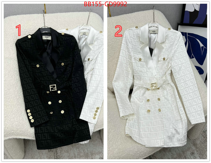 Clothing-Fendi,counter quality , ID: CD9992,$: 155USD