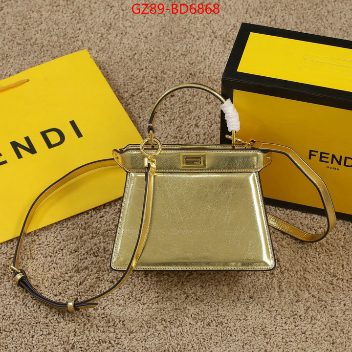 Fendi Bags(4A)-Diagonal-,replica wholesale ,ID: BD6868,$: 89USD