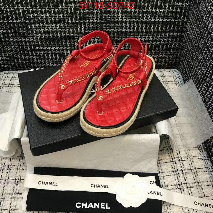 Women Shoes-Chanel,where quality designer replica , ID: SD742,$: 115USD