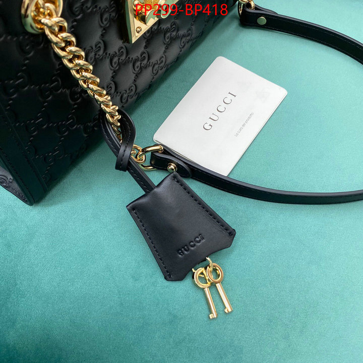 Gucci Bags(TOP)-Padlock-,luxury fashion replica designers ,ID: BP418,$:299USD