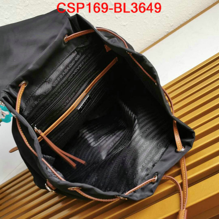 Prada Bags(TOP)-Backpack-,ID: BL3649,$: 169USD