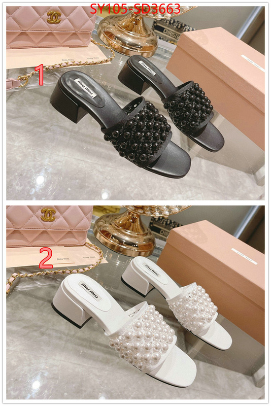 Women Shoes-Miu Miu,good quality replica , ID: SD3663,$: 105USD