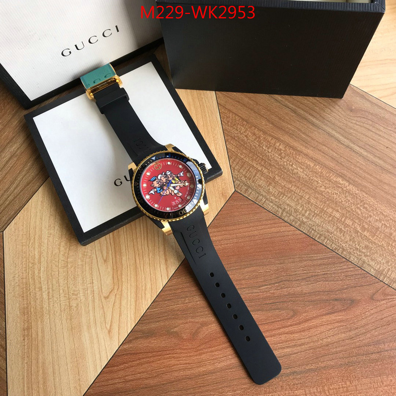 Watch(TOP)-Gucci,buy cheap , ID: WK2953,$:229USD