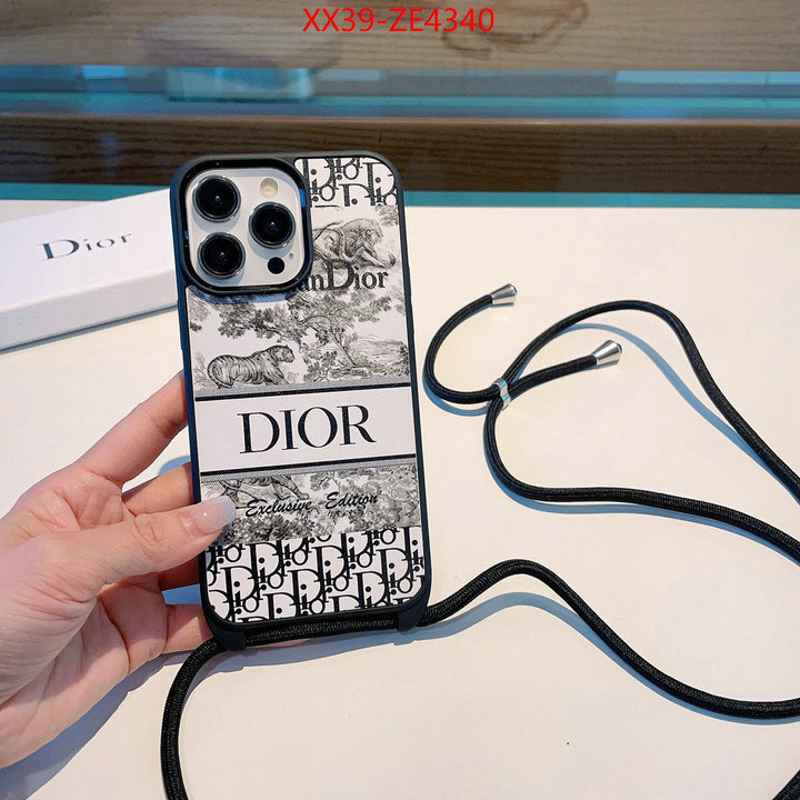 Phone case-Dior,top , ID: ZE4340,$: 39USD