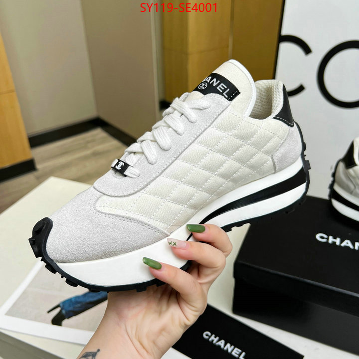 Women Shoes-Chanel,replica shop , ID: SE4001,$: 119USD